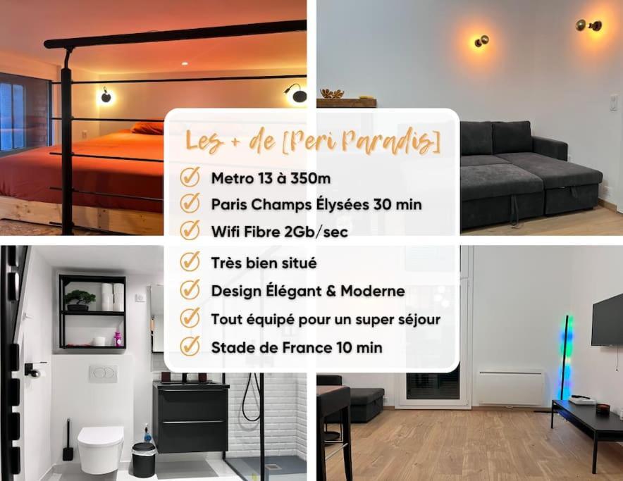 Appartement Indep Cosy Avec Jardin سان دوني المظهر الخارجي الصورة