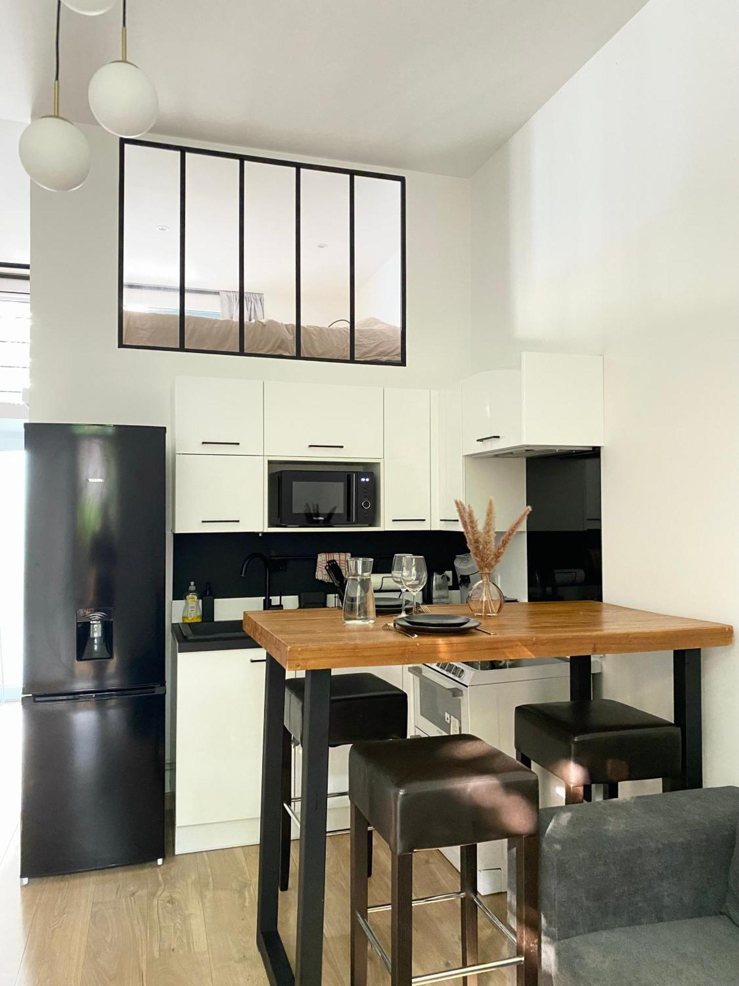 Appartement Indep Cosy Avec Jardin سان دوني المظهر الخارجي الصورة